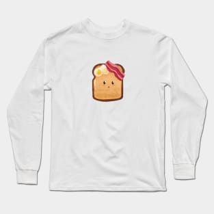 Eggs, bacon and toast Long Sleeve T-Shirt